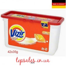 Капсули Для Прання Візір для білих і кольорових тканин  (Vizir Original Fresh), 42 шт